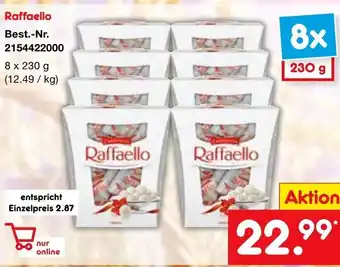 Netto Marken-Discount Raffaello 8x230g Angebot