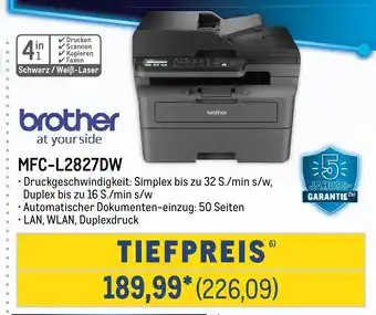 METRO brother MFC-L2827DW Angebot