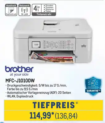 METRO brother MFC-J1010DW Angebot