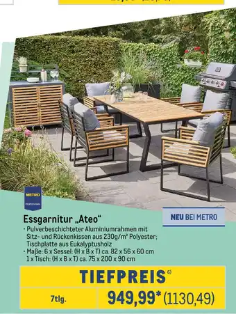 METRO METRO PROFESSIONAL Essgarnitur „Ateo" Angebot