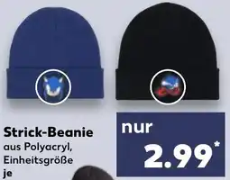 Kaufland SONIC Strick-Beanie Angebot