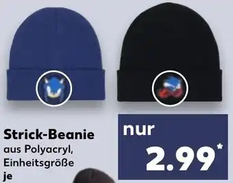 Kaufland SONIC Strick-Beanie Angebot