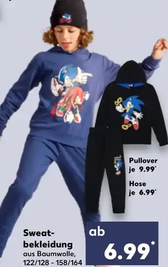 Kaufland SONIC Sweatbekleidung Angebot