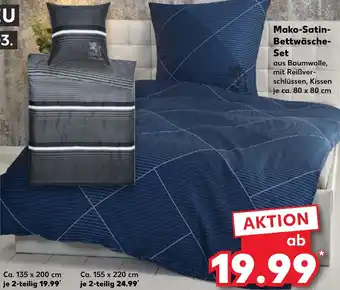 Kaufland OTTO KERN Mako-Satin Bettwäsche Set Angebot