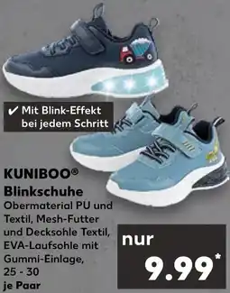 Kaufland KUNIBOO Blinkschuhe Angebot