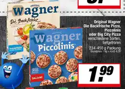 L. STROETMANN GROSSMARKT Original Wagner Die Backfrische Pizza, Piccolinis oder Big City Pizza Angebot