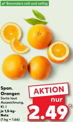 Kaufland Span. Orangen Angebot