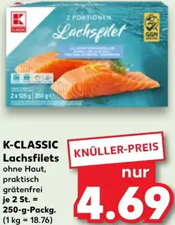 Kaufland K-CLASSIC Lachsfilets Angebot