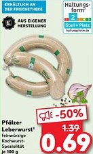 Kaufland Pfälzer Leberwurst Angebot