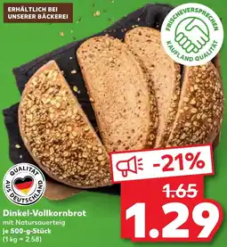 Kaufland Dinkel-Vollkornbrot Angebot