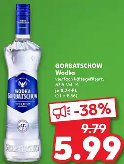 Kaufland GORBATSCHOW Wodka Angebot