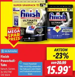 Lidl Finish Powerball Tabs Angebot