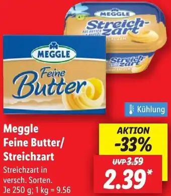 Lidl Meggle Feine Butter/ Streichzart Angebot