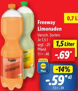 Lidl Freeway Limonaden Angebot