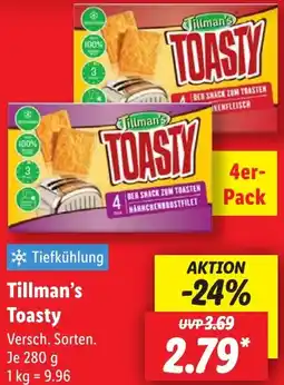 Lidl Tillman's Toasty Angebot