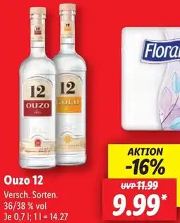 Lidl Ouzo 12 Angebot