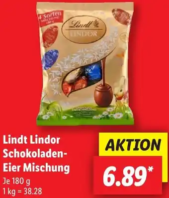 Lidl Lindt Lindor Schokoladen Eier Mischung Angebot