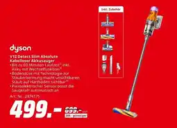 MediaMarkt Dyson v12 detect slim absolute kabelloser akkusauger Angebot