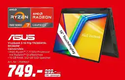 MediaMarkt Asus vivobook s 16 flip tn3604ya-mc060w convertible Angebot