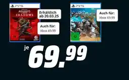 MediaMarkt Ps5 assassin's creed shadows Angebot