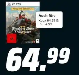 MediaMarkt Warhorse studios kingdom come: deliverance Angebot