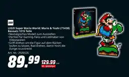 MediaMarkt Lego lego super mario world: mario & yoshi (71438) bausatz 1215 teile Angebot