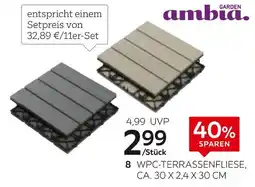 XXXLutz Ambia garden wpc-terrassenfliese Angebot