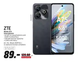 MediaMarkt Zte blade a75 smartphone Angebot