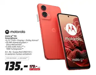 MediaMarkt Motorola moto g³⁵ 5g smartphone Angebot