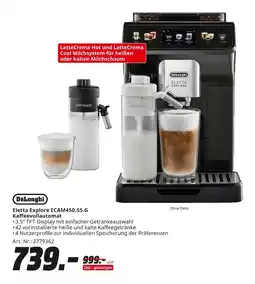 MediaMarkt Delonghi eletta explore ecam450.55.g kaffeevollautomat Angebot