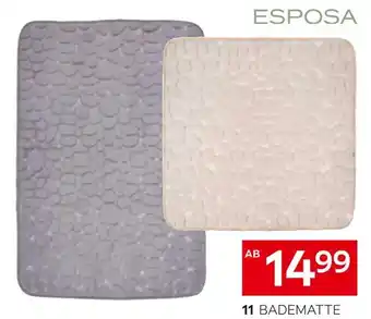 XXXLutz Esposa badematte „stone“ Angebot