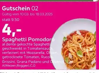 Mömax Spaghetti pomodoro Angebot