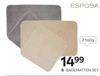 XXXLutz Esposa badematten-set „douro“ Angebot