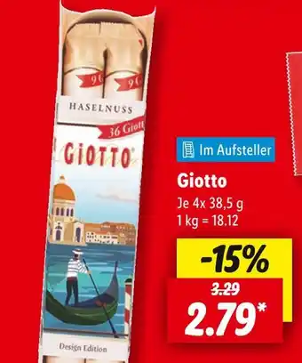 Lidl Haselnuss giotto Angebot