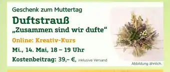 Pflanzen Kölle Duftstrauß „zusammen sind wir dufte“ Angebot