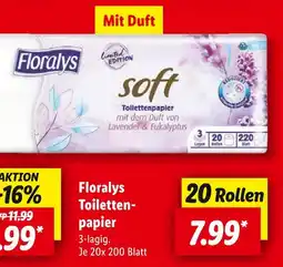 Lidl Florays toilettenpapier Angebot