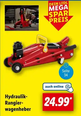 Lidl Hydraulik-rangierwagenheber Angebot