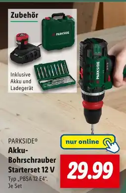 Lidl Akku- bohrschrauber starterset 12 v Angebot