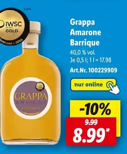 Lidl Iwsc gold grappa amarone barrique Angebot