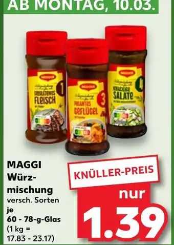 Kaufland Maggi würzmischung Angebot