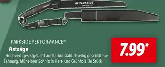 Lidl Parkside performance astssäge Angebot