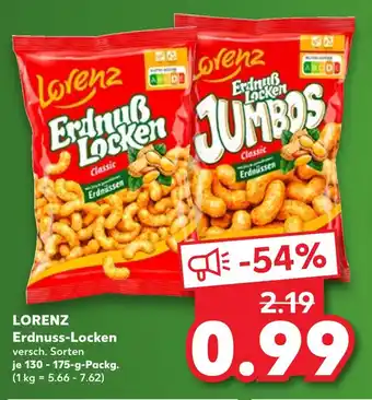 Kaufland Lorenz erdnuß-locken Angebot