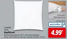 Lidl Livarno kopfkissen Angebot