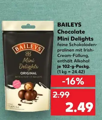 Kaufland Baileys chocolate mini delights Angebot