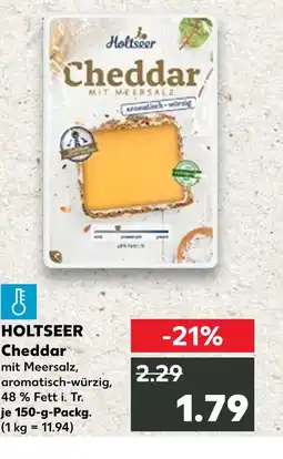 Kaufland Holtseer cheddar Angebot