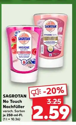 Kaufland Sagrotan no touch nachfüller Angebot