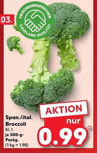 Kaufland Span./ital. broccoli Angebot