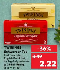 Kaufland Twinings schwarzer tee Angebot