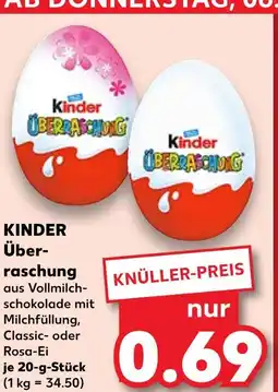 Kaufland Kinder classic-ei oder rosa-ei Angebot