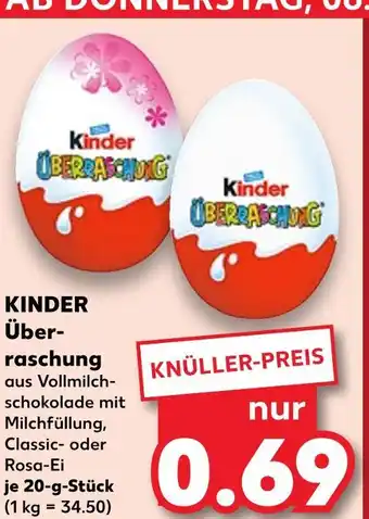 Kaufland Kinder classic-ei oder rosa-ei Angebot